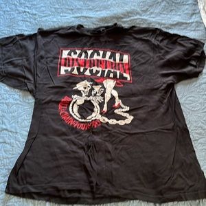 Social Distortion band tee XL men’s